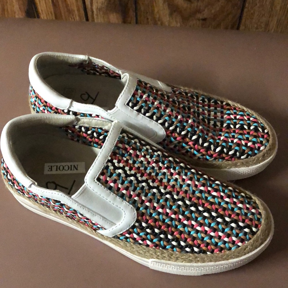 Woven hippy slip ons!